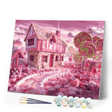 paint by numbers | Hansel and Gretel | advanced kids landscapes | FiguredArt