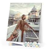 paint by numbers | Romantic stroll | advanced landscapes romance | FiguredArt