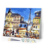 paint by numbers | Paris neighborhood | advanced cities | FiguredArt