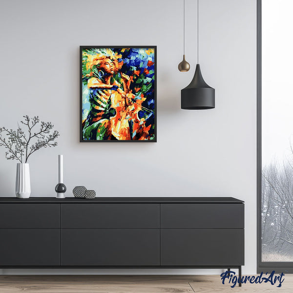 paint by numbers | Cellist | advanced music | FiguredArt