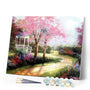 paint by numbers | Flowery path | advanced landscapes | FiguredArt