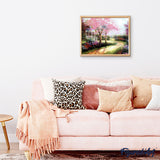 paint by numbers | Flowery path | advanced landscapes | FiguredArt
