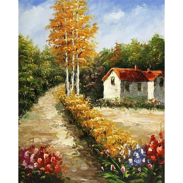 paint by numbers | Countryside | intermediate landscapes | FiguredArt