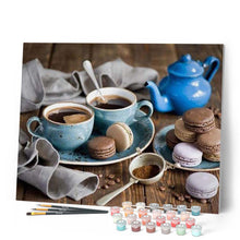 Load image into Gallery viewer, paint by numbers | Hot Chocolate | advanced kitchen | FiguredArt