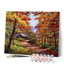 Load image into Gallery viewer, paint by numbers | Autumn Trail | advanced landscapes | FiguredArt