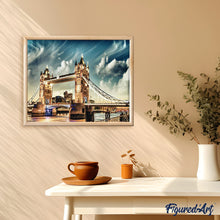 Load image into Gallery viewer, Paint by numbers | Magnificent London bridge | advanced cities | Figured'Art