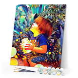 Paint by numbers | Sweet childhood | intermediate religion | Figured'Art