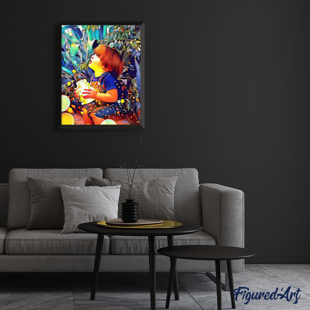 Paint by numbers | Sweet childhood | intermediate religion | Figured'Art