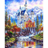 paint by numbers | Fairytale Castle | advanced landscapes | FiguredArt
