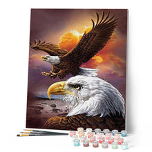 Load image into Gallery viewer, Paint by numbers | The American Eagle | eagles animals intermediate birds | Figured'Art