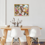 Paint by numbers | Cat family | animals cats advanced | Figured'Art