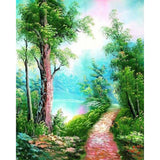 paint by numbers | Dreamlike trail | advanced landscapes trees | FiguredArt