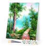 paint by numbers | Dreamlike trail | advanced landscapes trees | FiguredArt