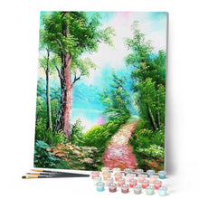 Load image into Gallery viewer, paint by numbers | Dreamlike trail | advanced landscapes trees | FiguredArt