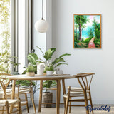 paint by numbers | Dreamlike trail | advanced landscapes trees | FiguredArt
