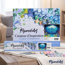 Load image into Gallery viewer, paint by numbers | Dolphins ride | animals dolphins easy | FiguredArt