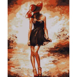 paint by numbers | Young woman | intermediate romance | FiguredArt