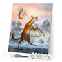 paint by numbers | Cat and Bird in a cage | advanced animals cats | FiguredArt