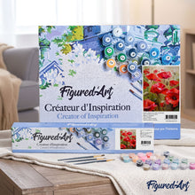 Load image into Gallery viewer, paint by numbers | Field of Poppies | advanced flowers | FiguredArt