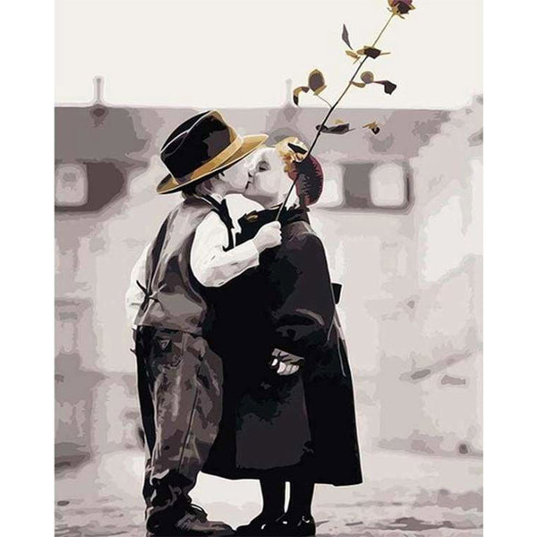 paint by numbers | Romantic kids | easy romance | FiguredArt