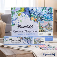 Load image into Gallery viewer, paint by numbers | Christmas Snow | christmas easy landscapes | FiguredArt