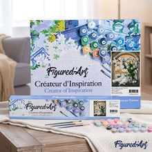 Load image into Gallery viewer, paint by numbers | Doves in peace | easy flowers | FiguredArt
