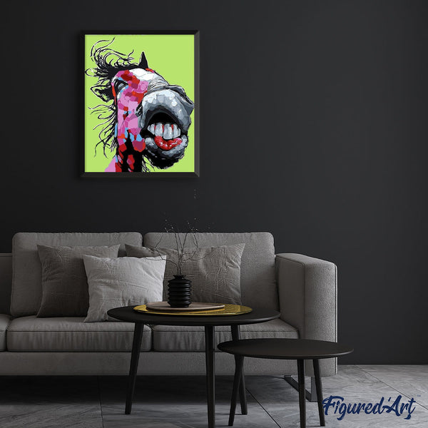 paint by numbers | Horse Teeth | animals easy horses | FiguredArt