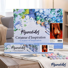 Load image into Gallery viewer, paint by numbers | Nude in Red | easy nude | FiguredArt