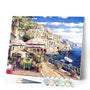 paint by numbers | Terrace near the Water | advanced landscapes | FiguredArt