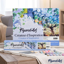 Load image into Gallery viewer, paint by numbers | Tree House | cities easy trees | FiguredArt