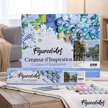 Load image into Gallery viewer, paint by numbers | Street and Tramway | advanced cities | FiguredArt