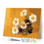 paint by numbers | Five Daisies | easy flowers | FiguredArt