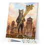 paint by numbers | Cat and Birdhouses | advanced animals cats | FiguredArt
