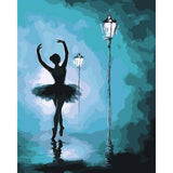 paint by numbers | Ballet under Streetlights | dance easy | FiguredArt