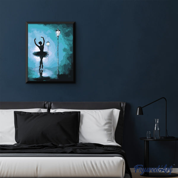 paint by numbers | Ballet under Streetlights | dance easy | FiguredArt