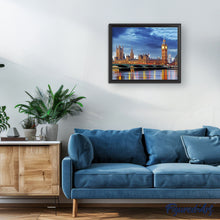 Load image into Gallery viewer, paint by numbers | London Bridge by Night | advanced cities | FiguredArt
