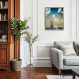 paint by numbers | Sailboat and Romance | intermediate romance ships and boats | FiguredArt