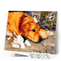 paint by numbers | Cats and Dog | animals cats dogs intermediate | FiguredArt