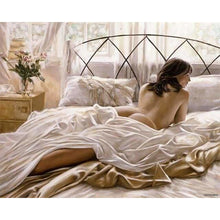Load image into Gallery viewer, paint by numbers | Laziness and Early Morning | advanced nude | FiguredArt