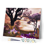 paint by numbers | Purple landscape | advanced landscapes | FiguredArt