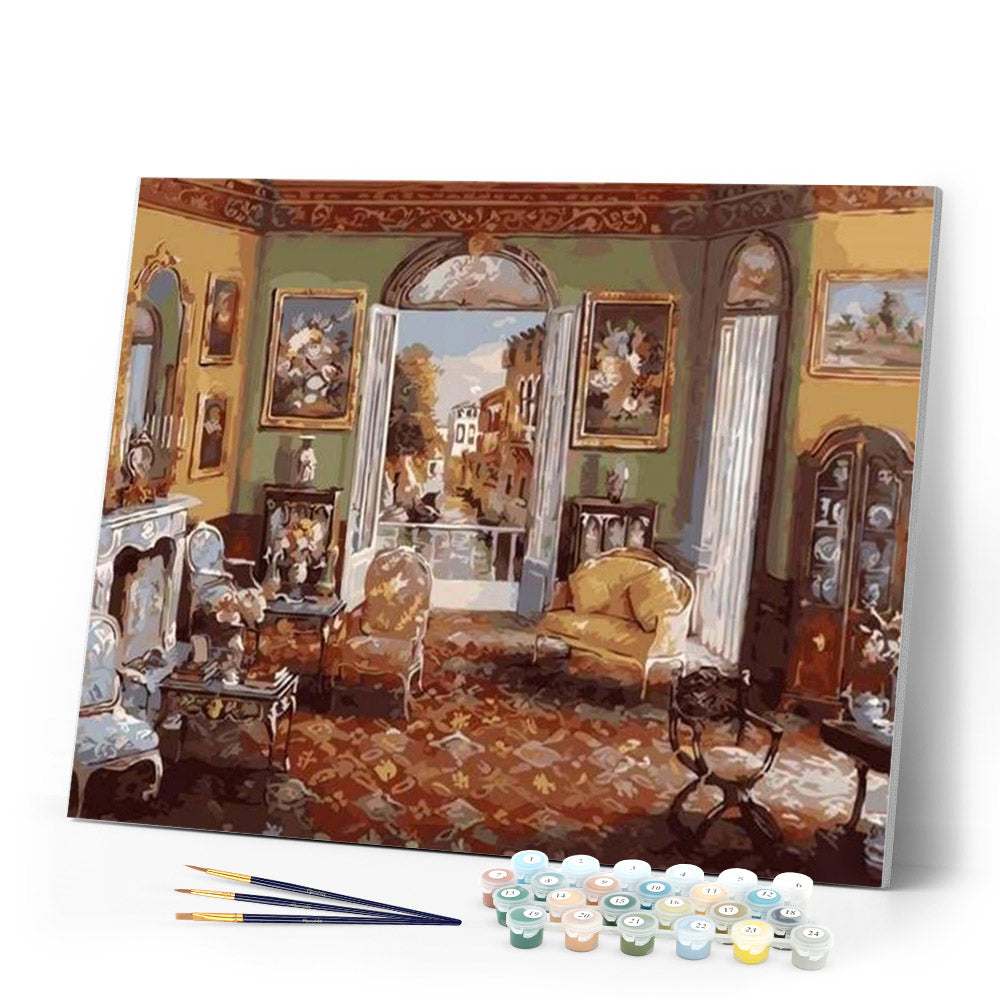 paint by numbers | Precious Salon | advanced vintage | FiguredArt