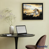 paint by numbers | Tiger in Africa | animals intermediate tigers | FiguredArt