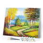 paint by numbers | Yellow Autumn Leaves | advanced landscapes | FiguredArt