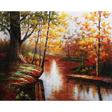 paint by numbers | Swamp | advanced landscapes | FiguredArt