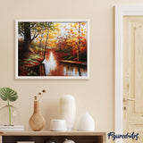 paint by numbers | Swamp | advanced landscapes | FiguredArt