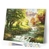 paint by numbers | River | intermediate landscapes | FiguredArt