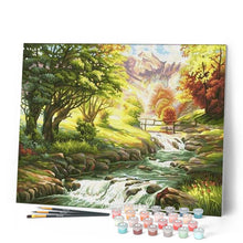 Load image into Gallery viewer, paint by numbers | River | intermediate landscapes | FiguredArt