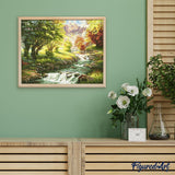 paint by numbers | River | intermediate landscapes | FiguredArt