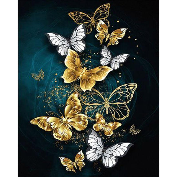 paint by numbers | fairy butterflies | new arrivals animals butterflies intermediate | FiguredArt