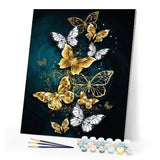 paint by numbers | fairy butterflies | new arrivals animals butterflies intermediate | FiguredArt